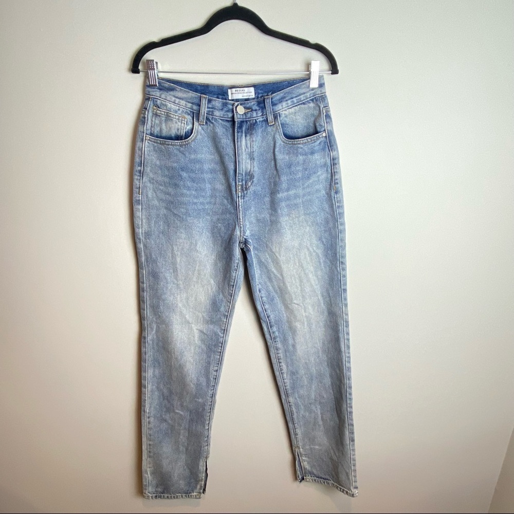 NWT Redial split hem‎ straight leg size 8